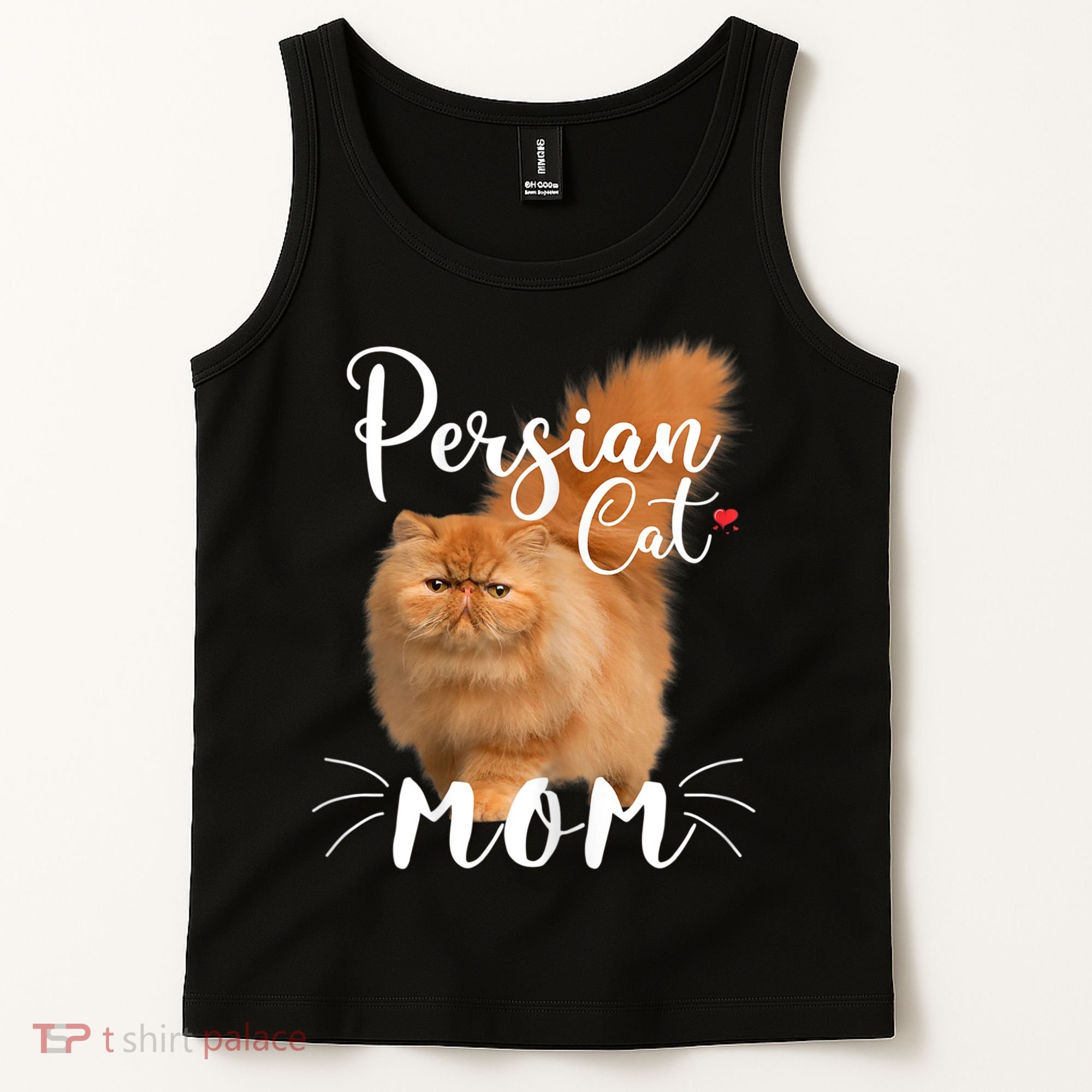 Womens Persian Cat Mom Female Cat Owner Persian Kitty Tank Top