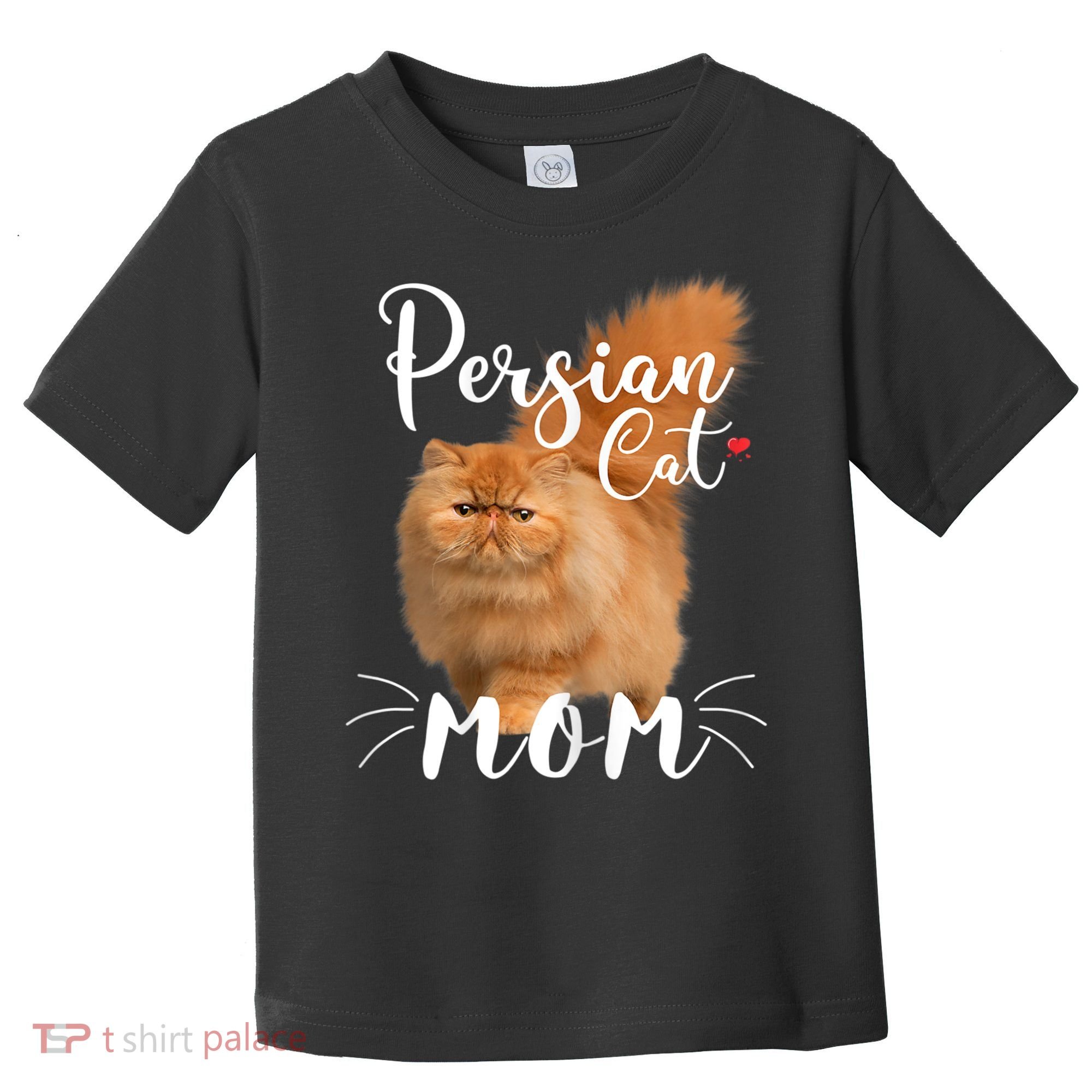 Womens Persian Cat Mom Female Cat Owner Persian Kitty Toddler T-Shirt