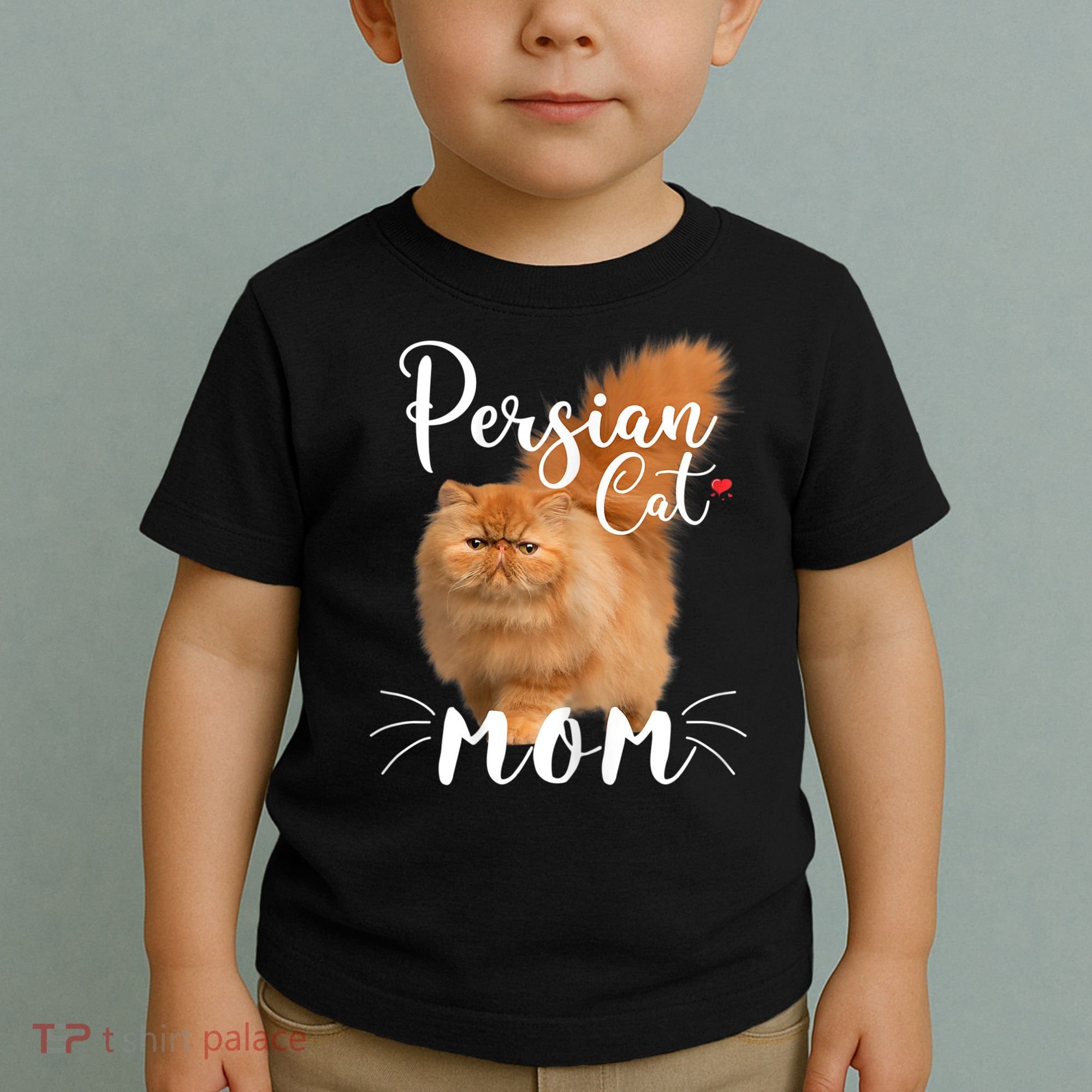 Womens Persian Cat Mom Female Cat Owner Persian Kitty Toddler T-Shirt