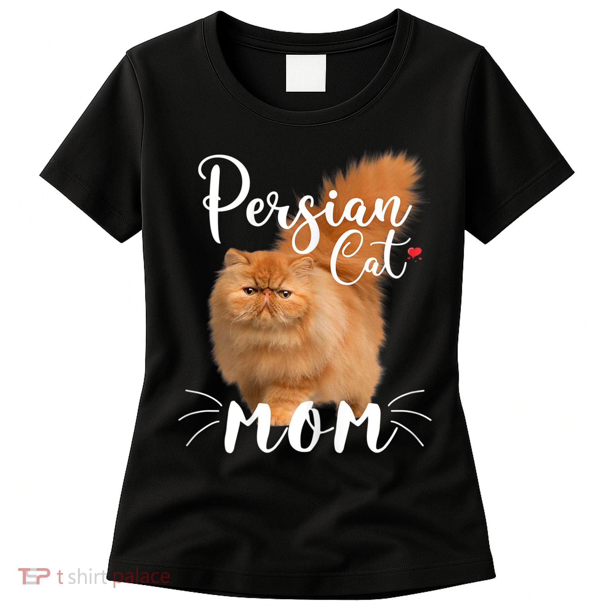 Womens Persian Cat Mom Female Cat Owner Persian Kitty Women's T-Shirt