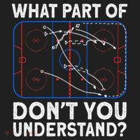 What Part Don't Understand Hockey Hockey Player Women's Sweatshirt thumb 2