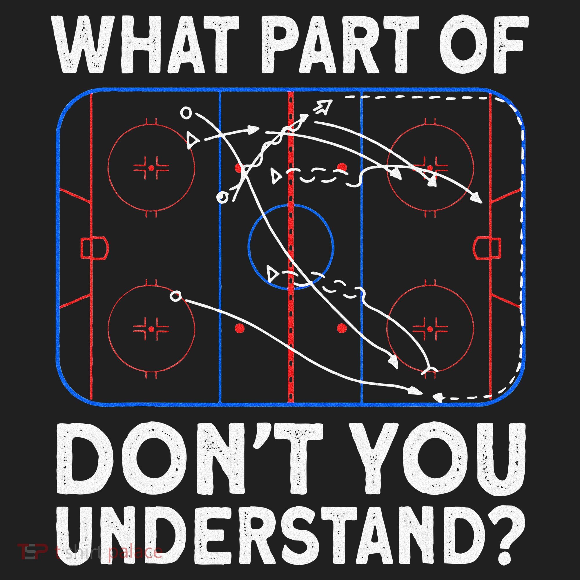 What Part Don't Understand Hockey Hockey Player Women's Sweatshirt