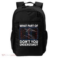 What Part Don't Understand Hockey Hockey Player Backpack thumb 0