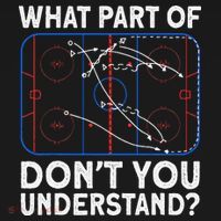 What Part Don't Understand Hockey Hockey Player Pajama Set thumb 2