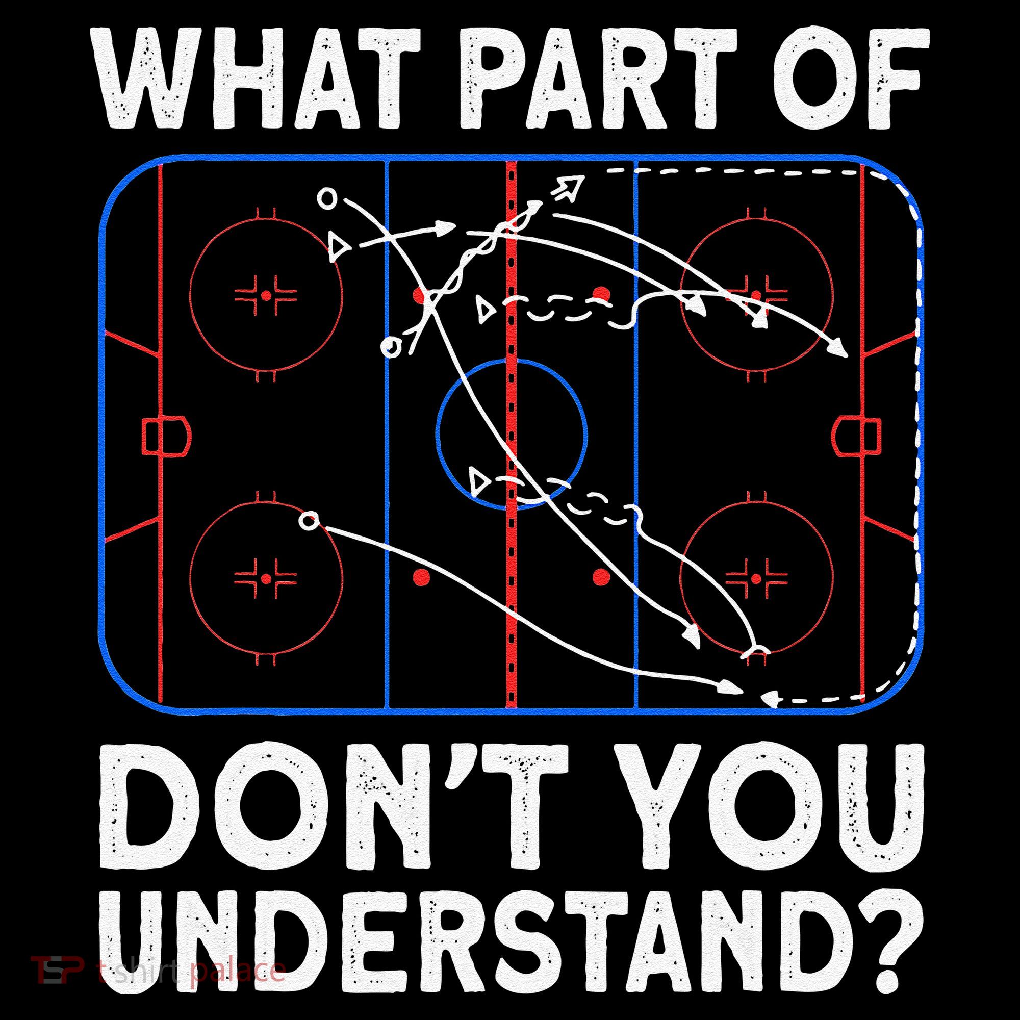 What Part Don't Understand Hockey Hockey Player Women's Hoodie
