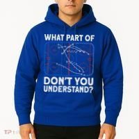 What Part Don't Understand Hockey Hockey Player Hoodie thumb 2