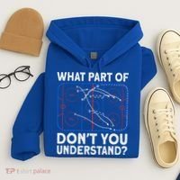 What Part Don't Understand Hockey Hockey Player Hoodie thumb 4