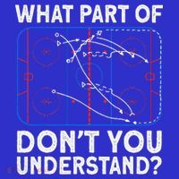 What Part Don't Understand Hockey Hockey Player Women's Tank Top thumb 5
