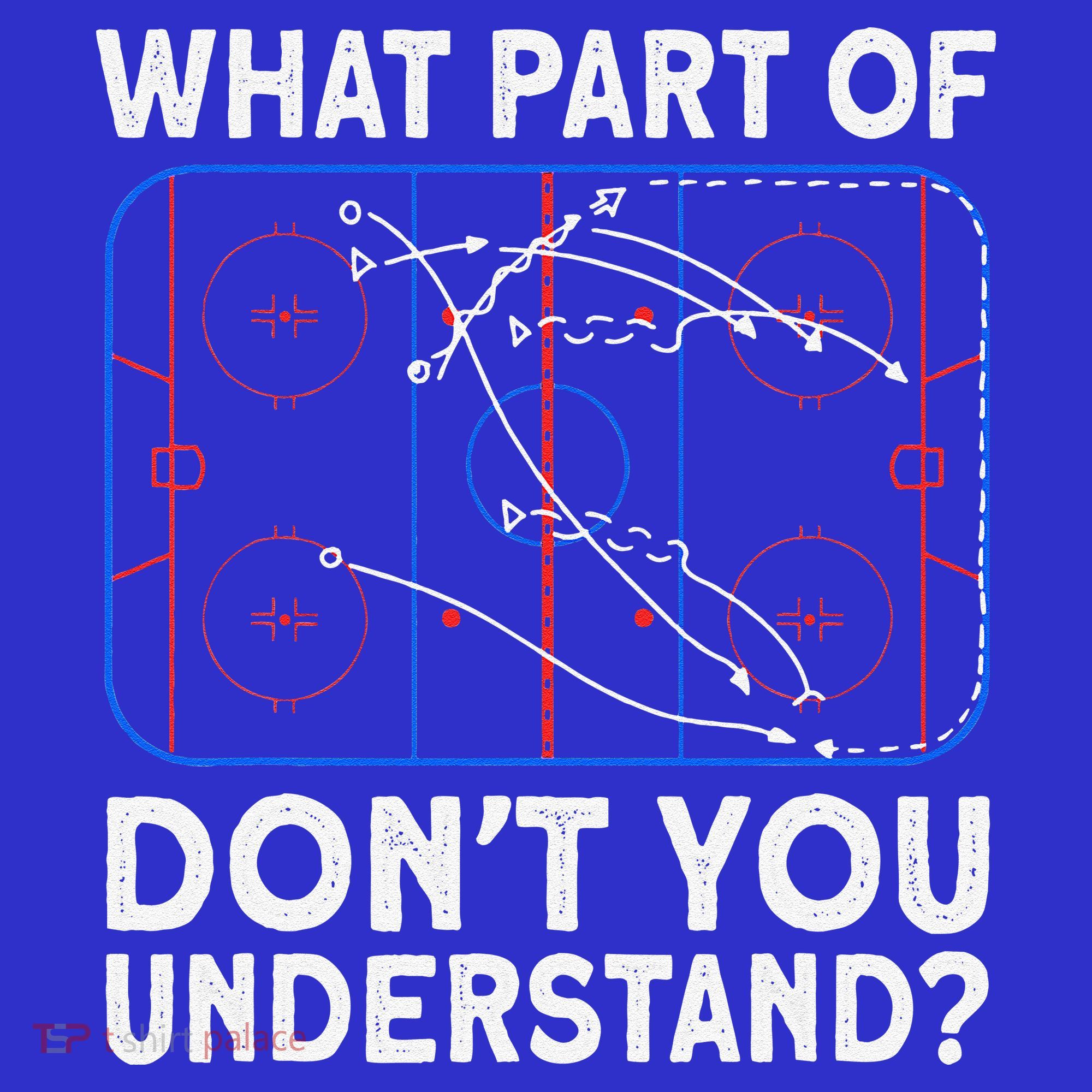 What Part Don't Understand Hockey Hockey Player Women's Tank Top