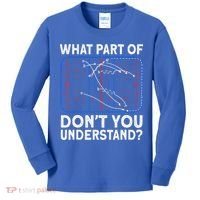 What Part Don't Understand Hockey Hockey Player Kids Long Sleeve Shirt thumb 0