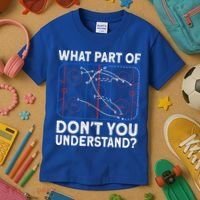 What Part Don't Understand Hockey Hockey Player Kids T-Shirt thumb 3
