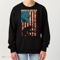Welding Patriotic Distressed Usa American Flag Gift Welder Gift Women's Sweatshirt thumb 0