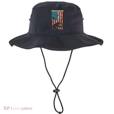 Welding Patriotic Distressed Usa American Flag Gift Welder Gift Bucket Hat