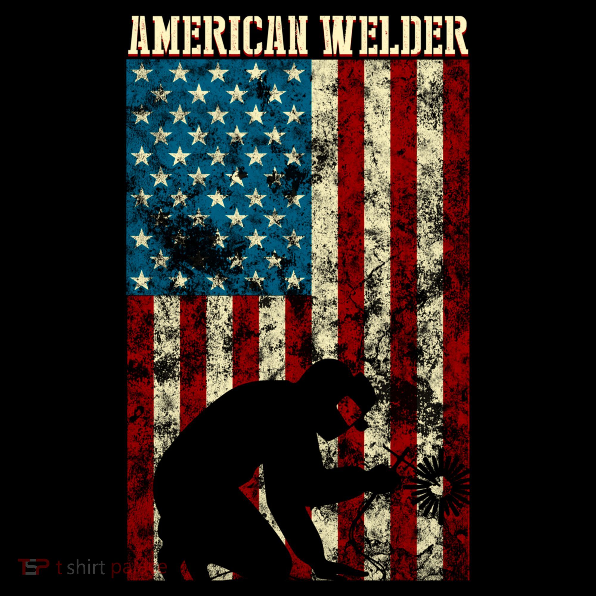 Welding Patriotic Distressed Usa American Flag Gift Welder Gift Coffee Mug