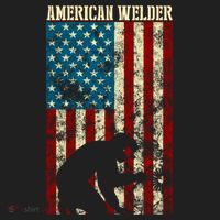 Welding Patriotic Distressed Usa American Flag Gift Welder Gift Tumbler thumb 3