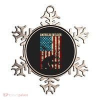 Welding Patriotic Distressed Usa American Flag Gift Welder Gift Ornament thumb 0
