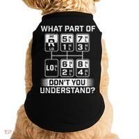 What Part DonT You Understand Trucker Semi Truck Driver Doggie Tank thumb 0