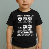 What Part DonT You Understand Trucker Semi Truck Driver Toddler T-Shirt thumb 2