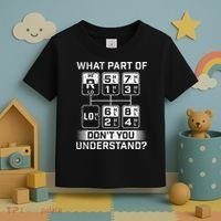 What Part DonT You Understand Trucker Semi Truck Driver Toddler T-Shirt thumb 3