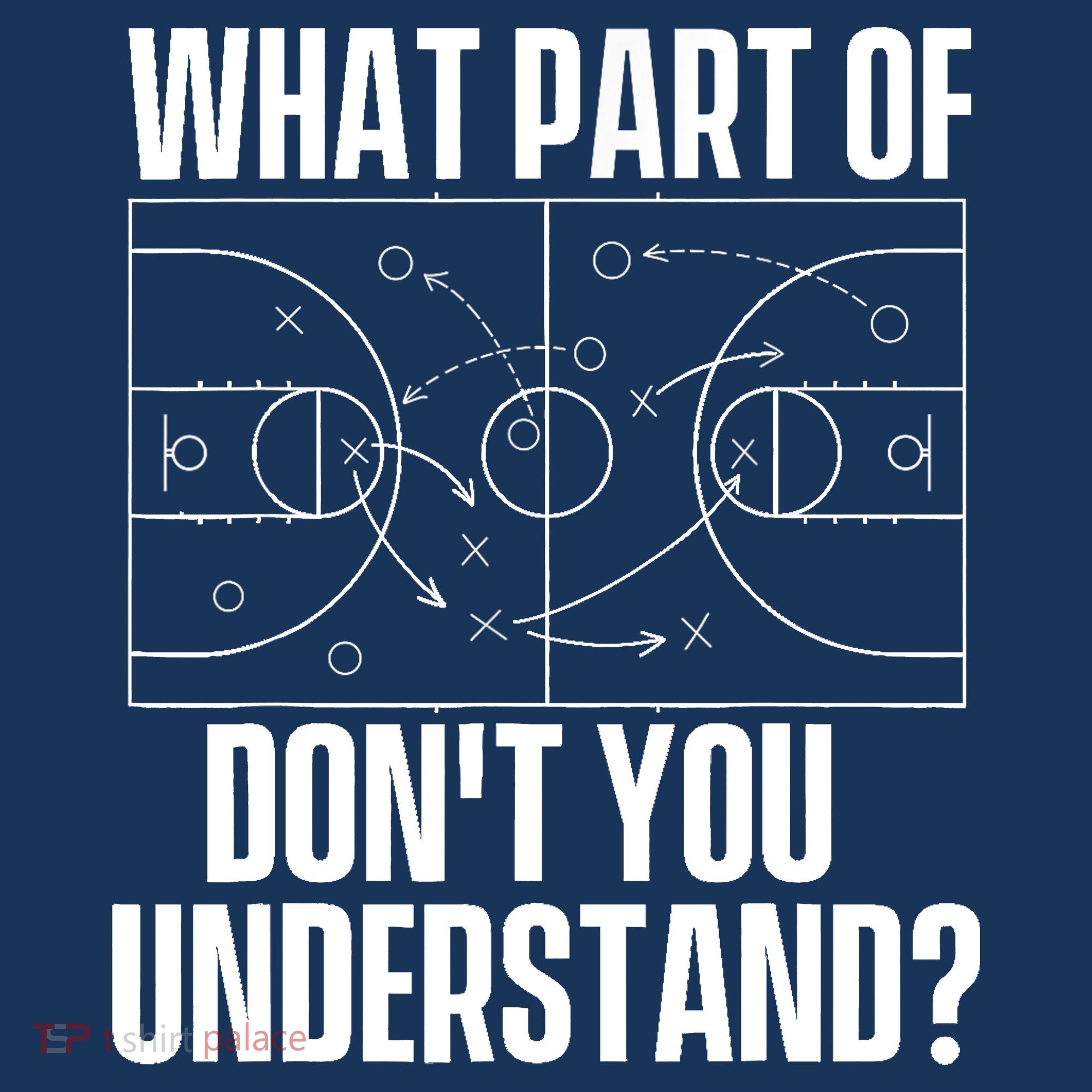 What Part Don't You Understand - Basketball Coach Apron