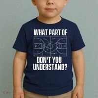 What Part Don't You Understand - Basketball Coach Toddler T-Shirt thumb 2