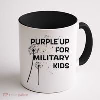 Wear Purple Dandelion Wishes Coffee Mug thumb 1
