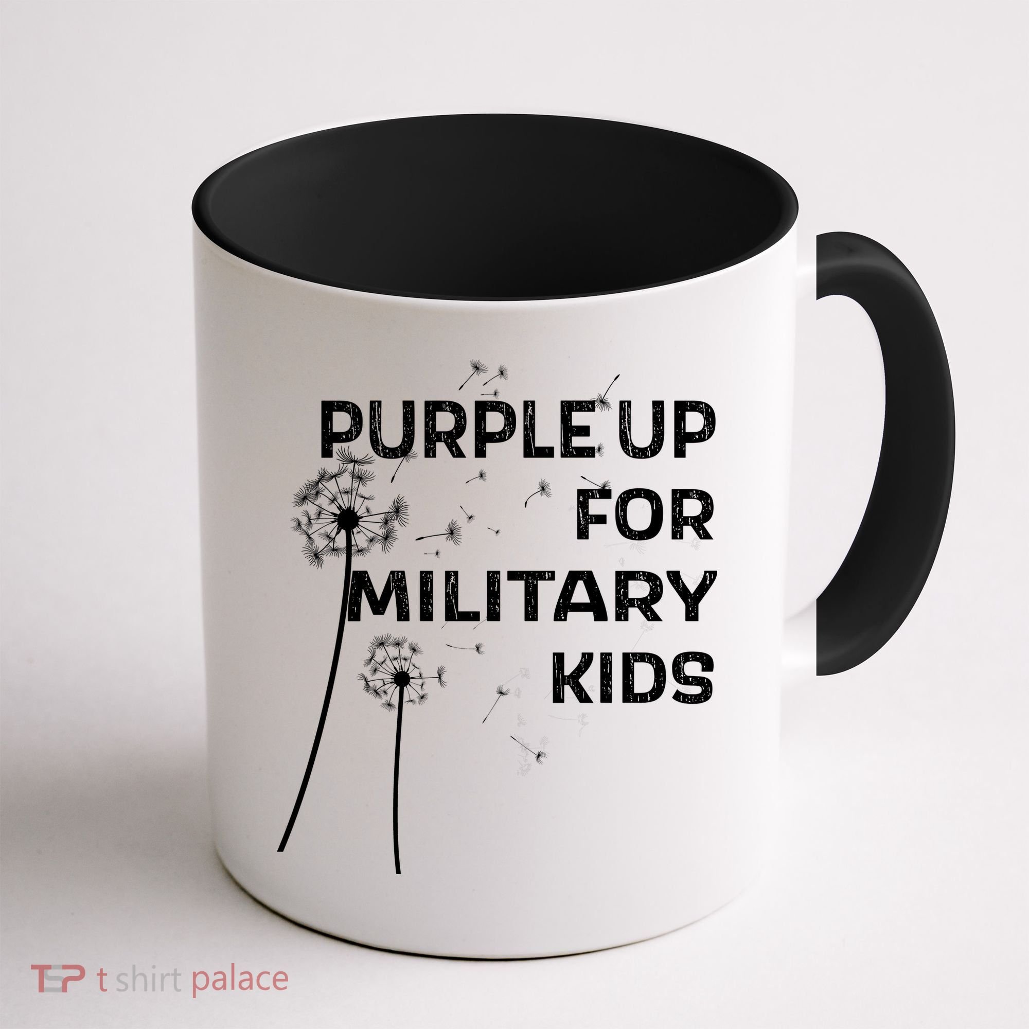Wear Purple Dandelion Wishes Coffee Mug