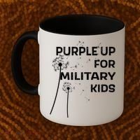 Wear Purple Dandelion Wishes Coffee Mug thumb 2