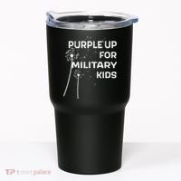 Wear Purple Dandelion Wishes Tumbler thumb 0