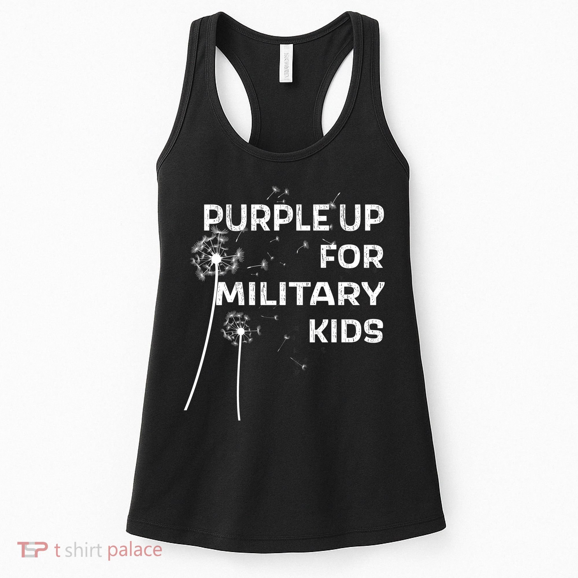 Wear Purple Dandelion Wishes Women's Tank Top