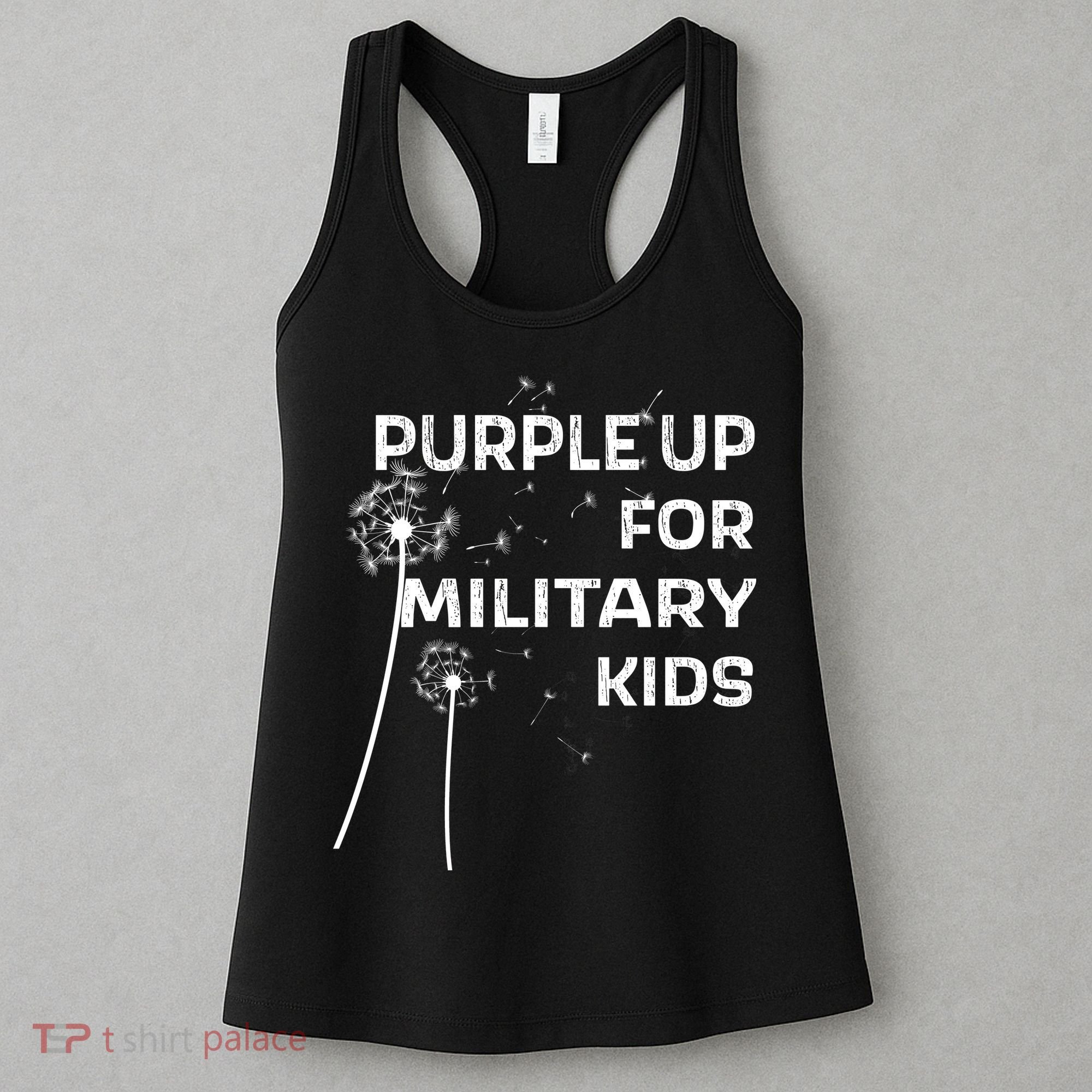 Wear Purple Dandelion Wishes Women's Tank Top