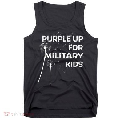 Wear Purple Dandelion Wishes Tank Top