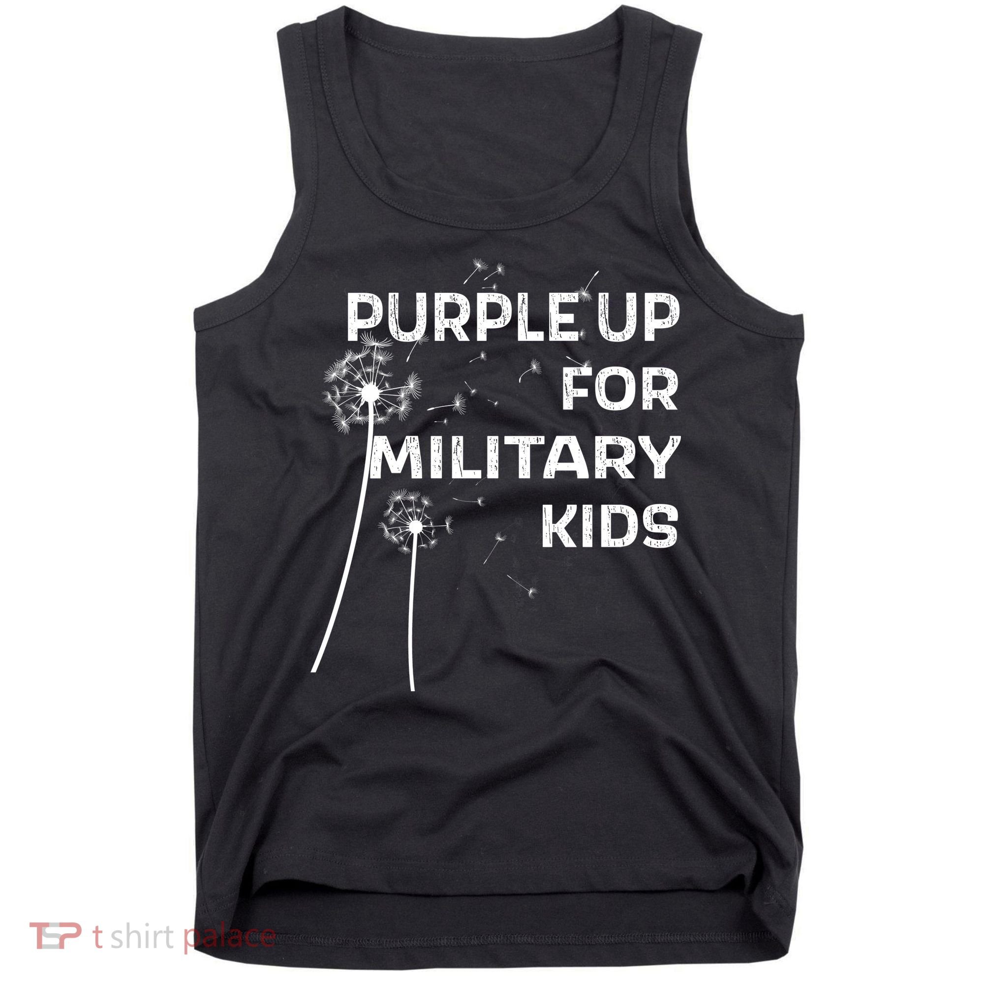 Wear Purple Dandelion Wishes Tank Top