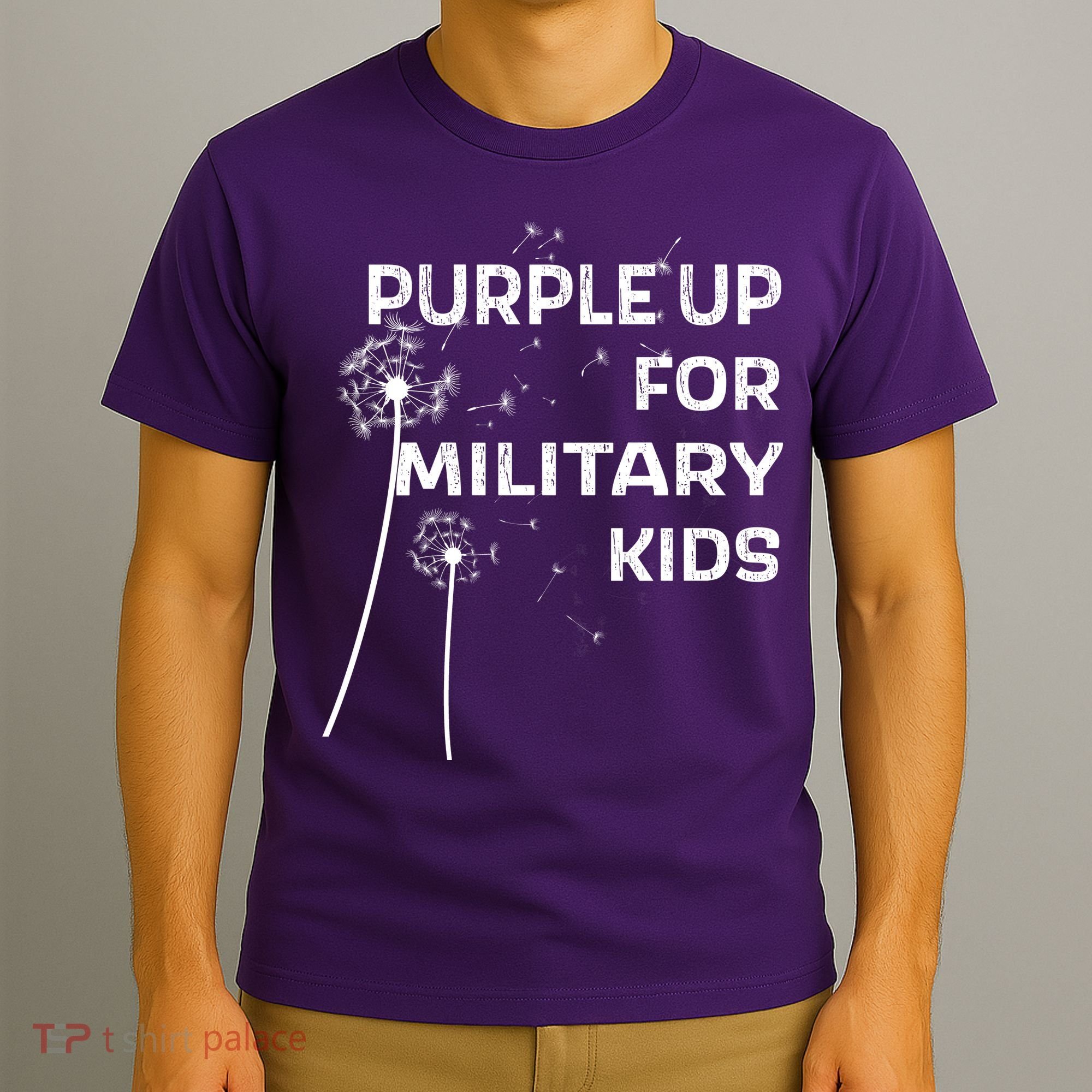 Wear Purple Dandelion Wishes T-Shirt