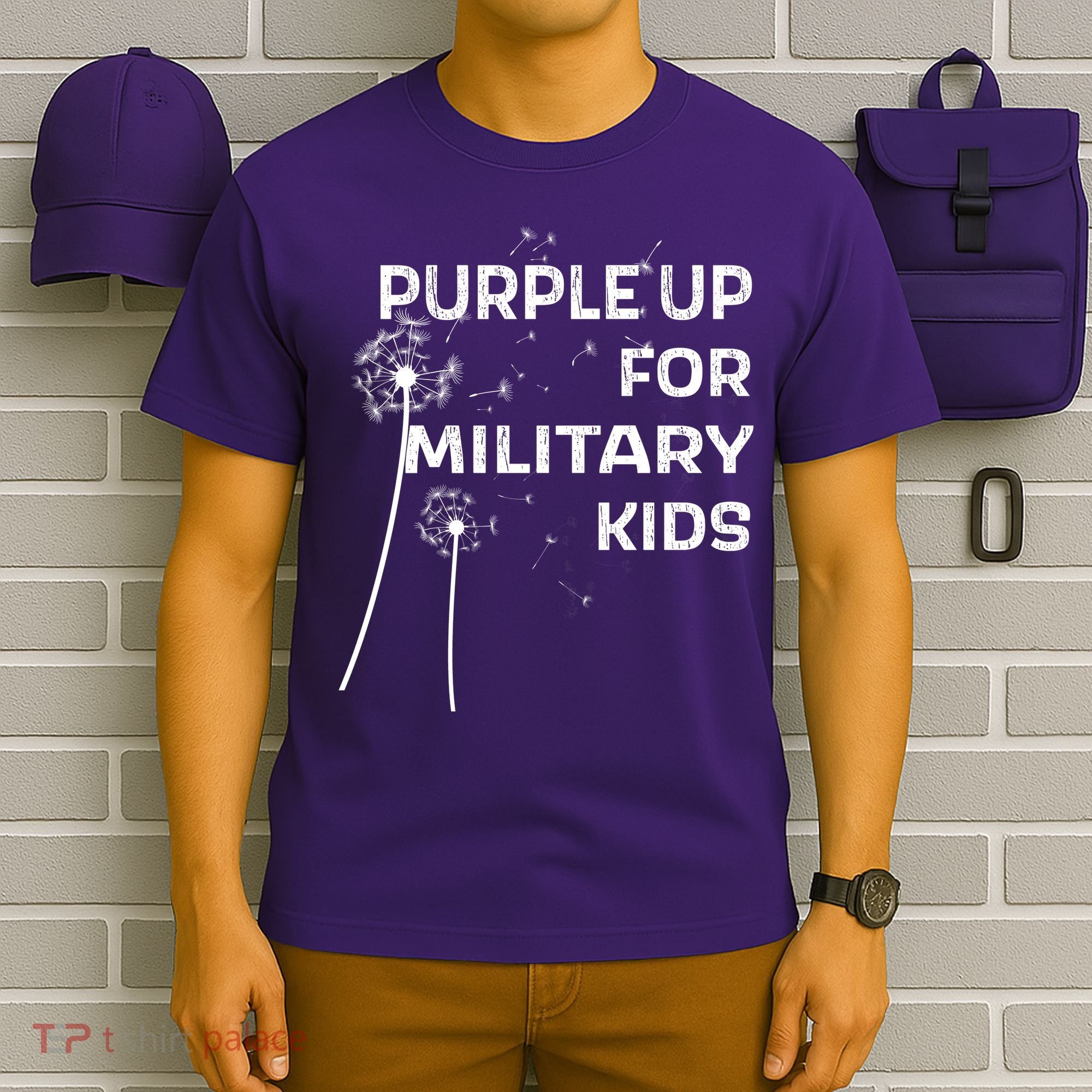 Wear Purple Dandelion Wishes T-Shirt