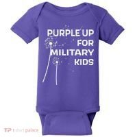 Wear Purple Dandelion Wishes Baby Bodysuit thumb 0