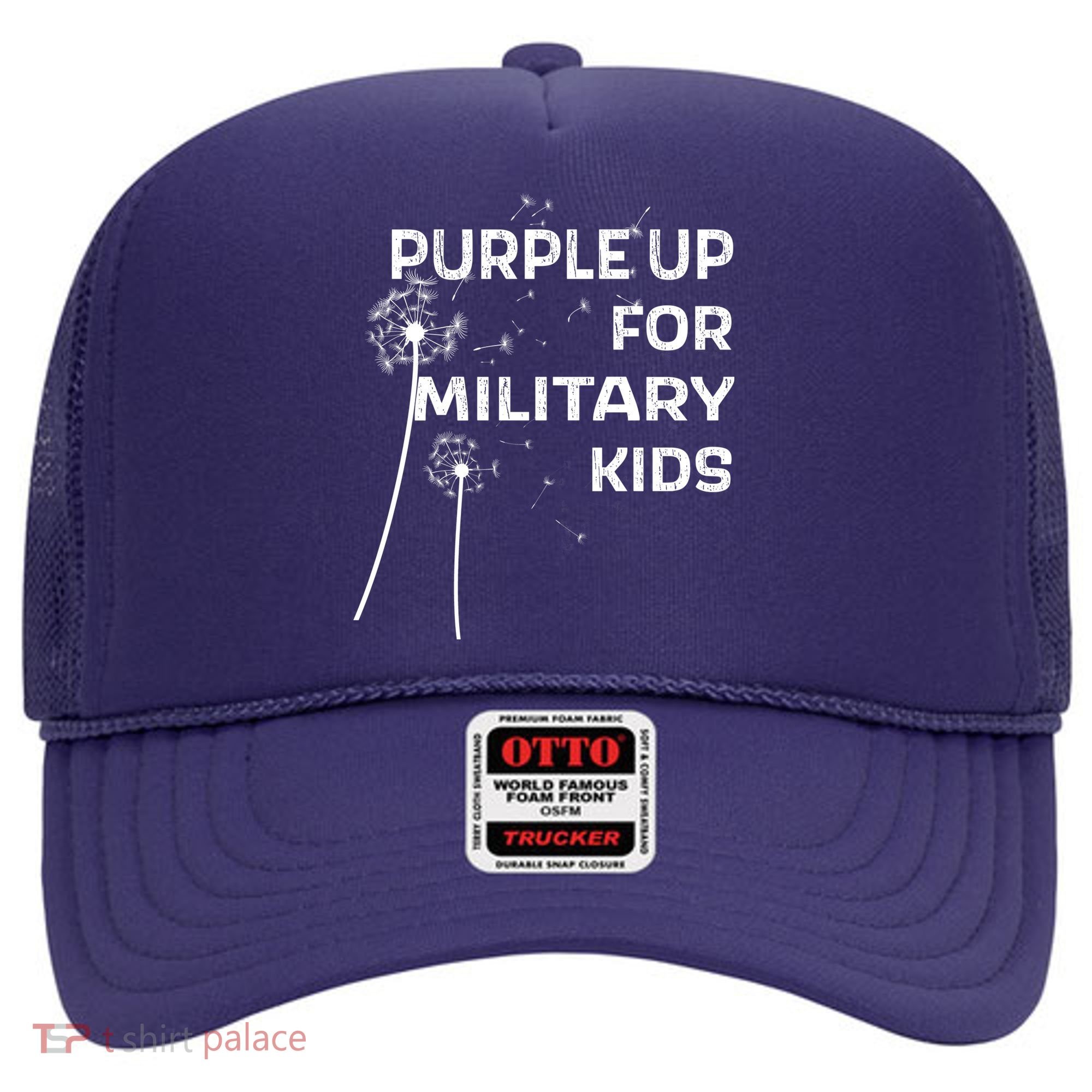 Wear Purple Dandelion Wishes Hat