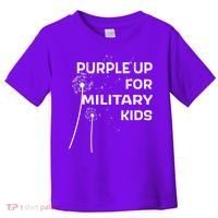 Wear Purple Dandelion Wishes Toddler T-Shirt thumb 0