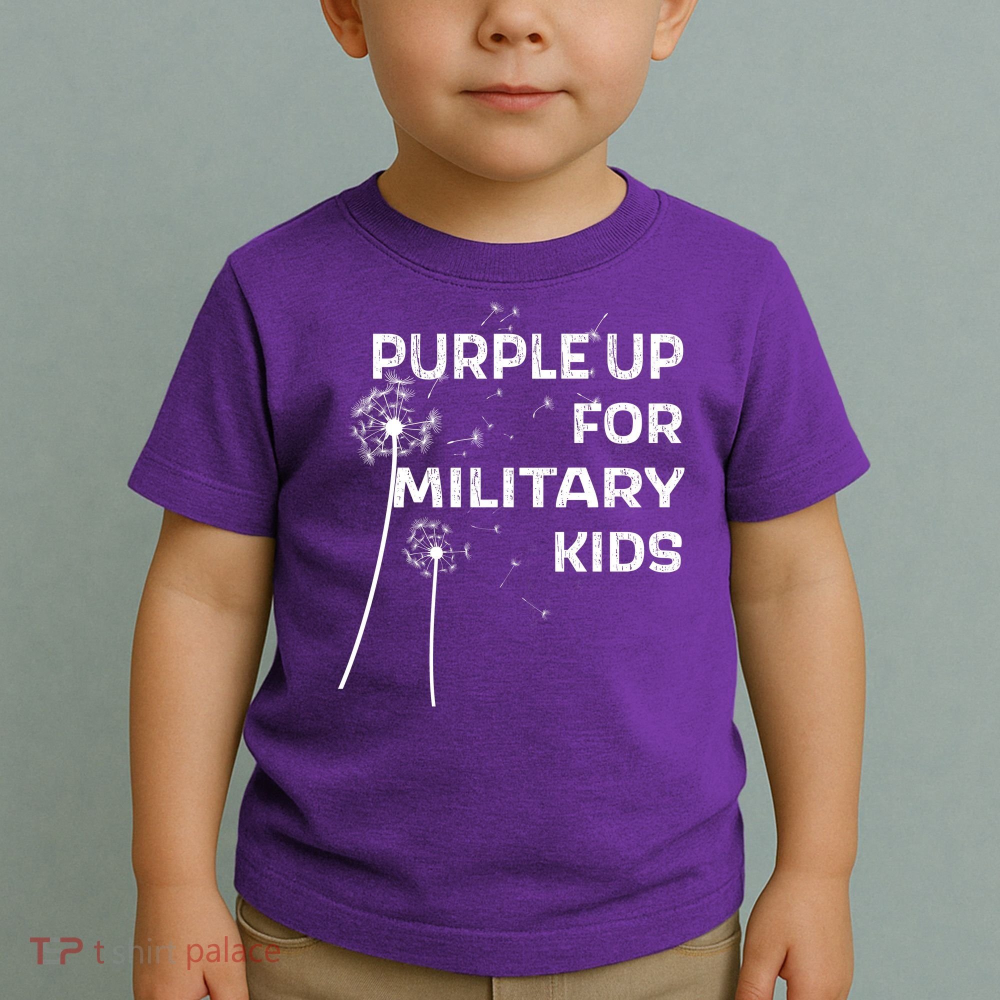 Wear Purple Dandelion Wishes Toddler T-Shirt