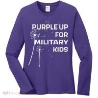 Wear Purple Dandelion Wishes Women's Long Sleeve Shirt thumb 0