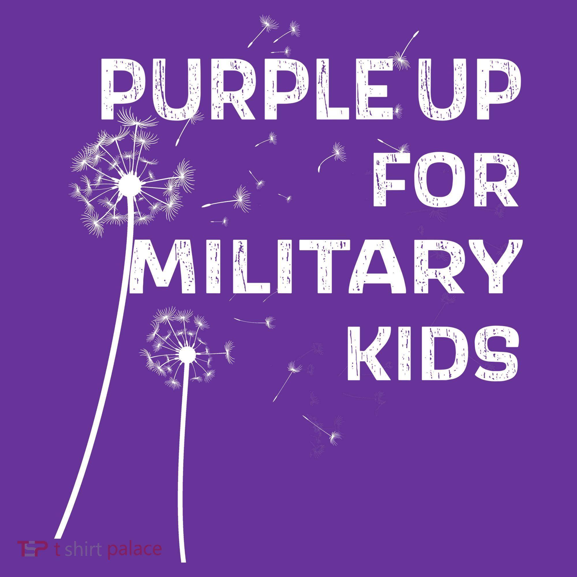 Wear Purple Dandelion Wishes Women's T-Shirt