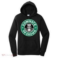 Water Polo Dominate Or Drown Cute Funny Parody Water Sport Women's Hoodie thumb 0