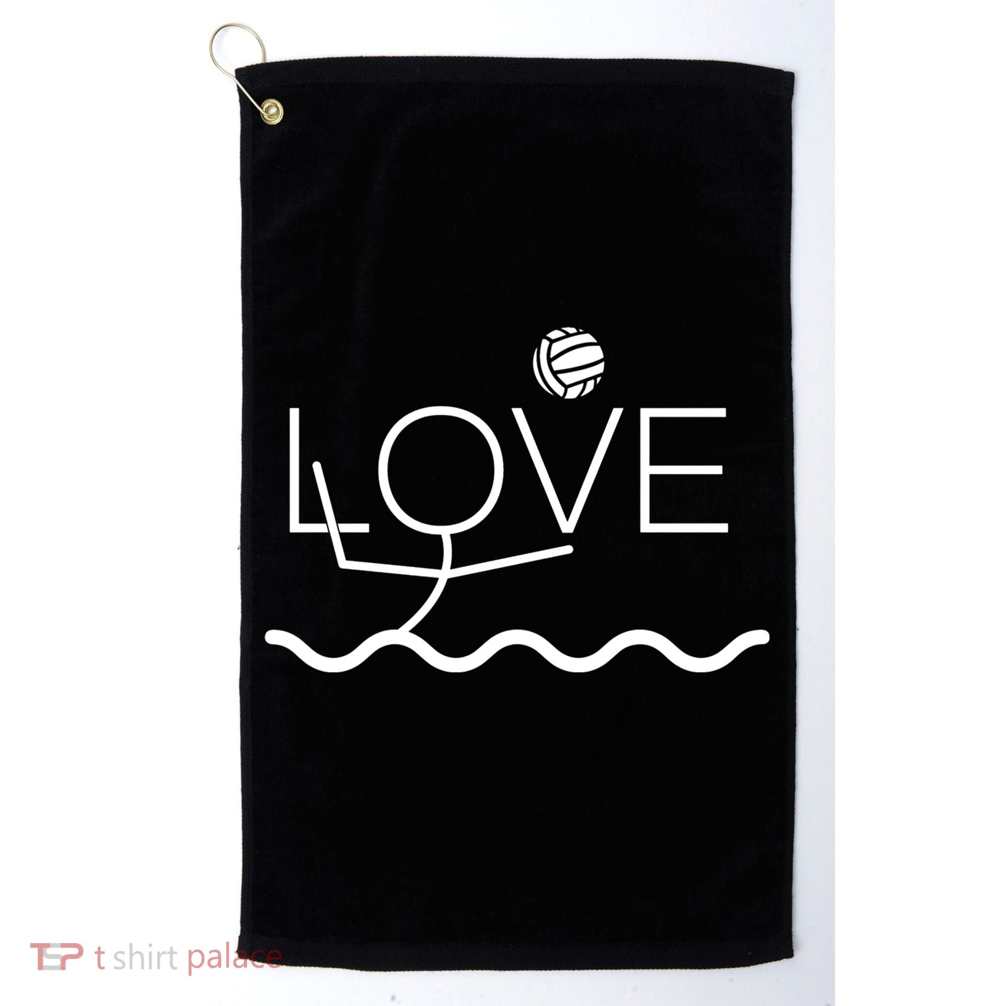 Water Polo Funny Gift Love Pool Sport Gift Golf Towel