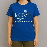 Water Polo Funny Gift Love Pool Sport Gift T-Shirt thumb 4