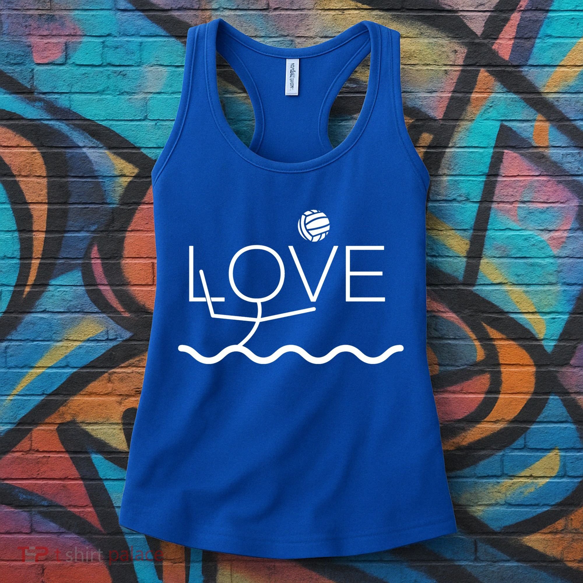 Water Polo Funny Gift Love Pool Sport Gift Women's Tank Top
