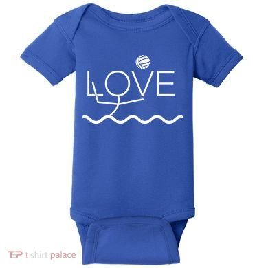 Water Polo Funny Gift Love Pool Sport Gift Baby Bodysuit