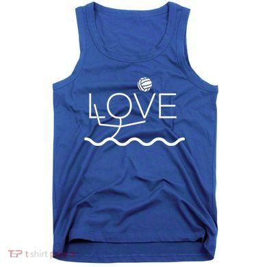 Water Polo Funny Gift Love Pool Sport Gift Tank Top