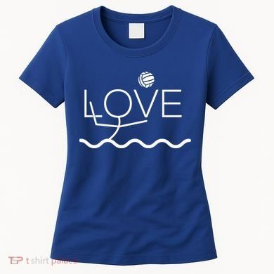 Water Polo Funny Gift Love Pool Sport Gift Women's T-Shirt