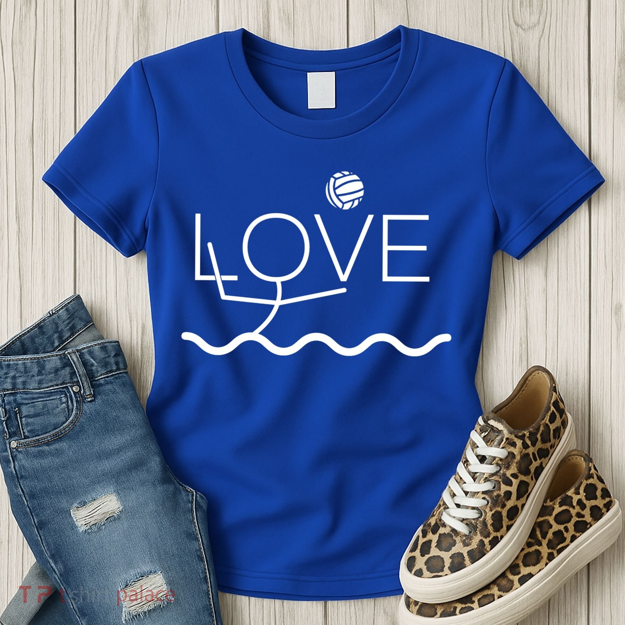 Water Polo Funny Gift Love Pool Sport Gift Women's T-Shirt