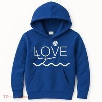 Water Polo Funny Gift Love Pool Sport Gift Kids Hoodie thumb 0